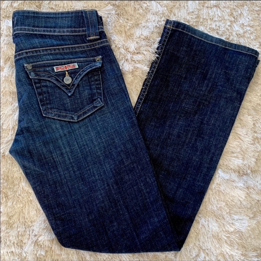 Hudson Signature Bootcut Jeans Flap Pockets